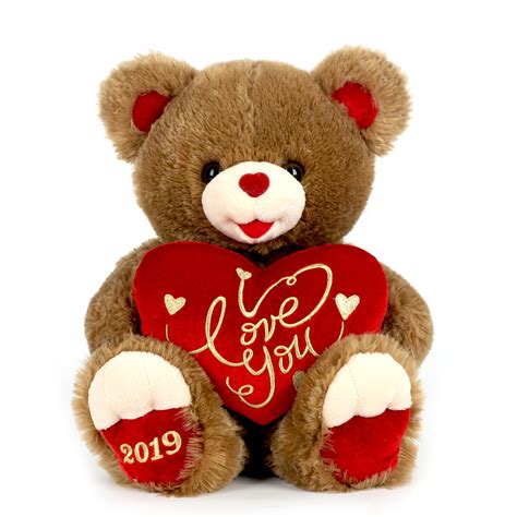 huge stuffed bear valentines day|cute valentines day teddy bear.